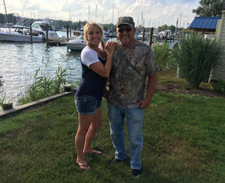 Tom and Amanda Hallock