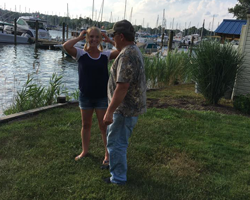 Amanda Hallock and Tom Hallock